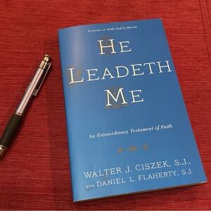 He Leadeth Me, by Walter J Ciszek, S.J. Christian paperback book.
